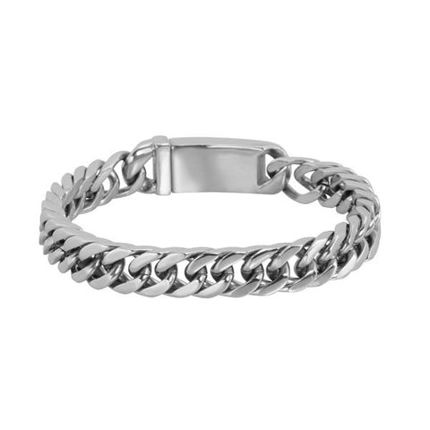 STAINLESS STEEL CHAIN BRACELET