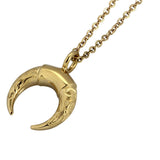 STAINLESS STEEL HAWAIIAN SUMMER HORNS NECKLACE