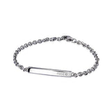 STAINLESS STEEL WHITE DIAMOND BRACELET Faith