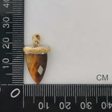 STAINLESS STEEL GEMSTONE NECKLACE, HAWAIIAN SUMMER