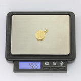 STAINLESS STEEL PENDANT, GREETING COIN