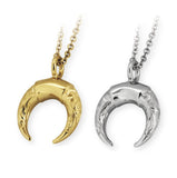STAINLESS STEEL HAWAIIAN SUMMER HORNS NECKLACE