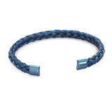 STAINLESS STEEL TWISTED CHAINED BANGLE