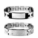 STAINLESS STEEL MAN POWER BRACELET
