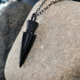 STAINLESS STEEL CONE PENDANT