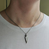 STAINLESS STEEL CONE PENDANT