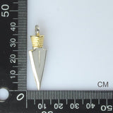 STAINLESS STEEL CONE PENDANT