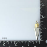 STAINLESS STEEL CONE PENDANT