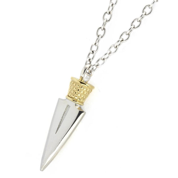 STAINLESS STEEL CONE PENDANT