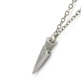 STAINLESS STEEL CONE PENDANT