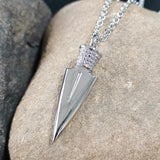 STAINLESS STEEL CONE PENDANT