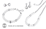 STAINLESS STEEL PEARL BRACELET