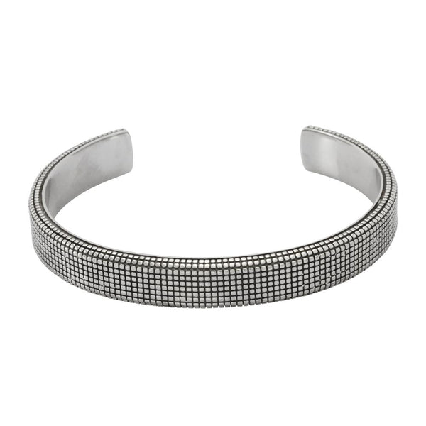 STAINLESS STEEL CONNECTION DOTS BANGLE